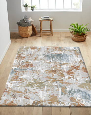 Ковер бельгийский 85001-6161 Mayumi (Вискоза, бежевый)