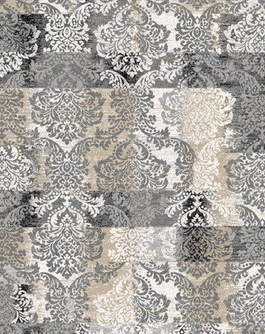 Ковер российский 15752 БелКа Лайла де Люкс (Полипропилен, бежевый, серый)