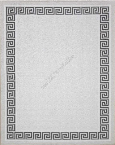 Ковер турецкий MK069 Qum (Полиэстер хит-сет, бежевый)