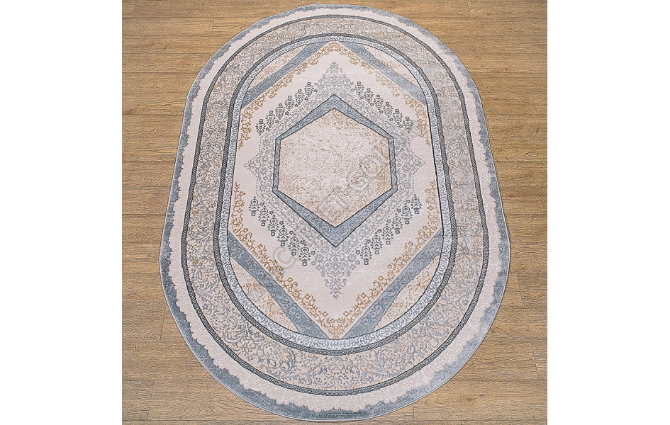 Ковер Каскад ДИЗАЙН 25635 ЦВЕТ 24348 овал