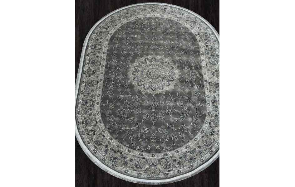 Ковер 752065 - 000 - Овал - коллекция KASHAN