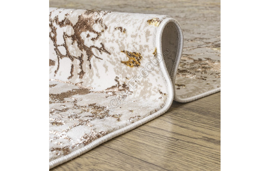 КОВРЫ ДИЗАЙН N351C ЦВЕТ BROWN Rich овал