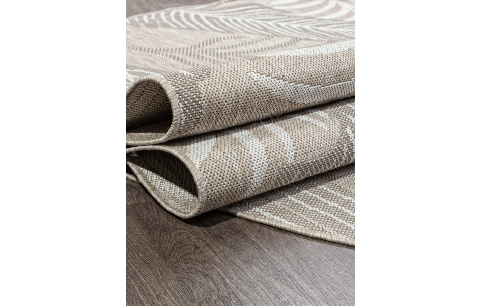 Ковер S132 - BEIGE - Овал - коллекция KAIR