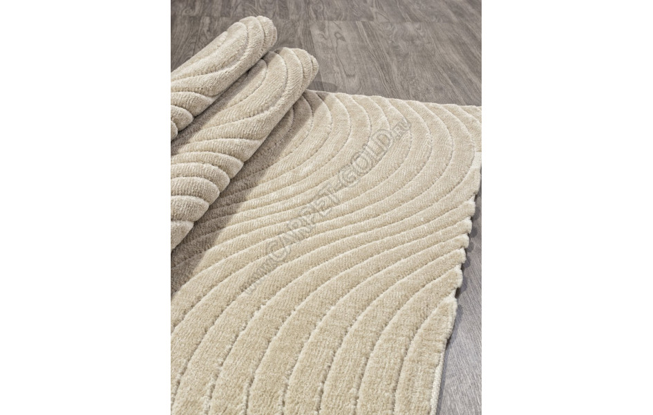 Ковер E126AP - BEIGE / BEIGE - Прямоугольник - коллекция JUNO