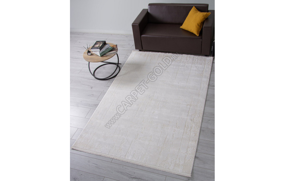 Ковер 33119A - WHITE / CREAM - Прямоугольник - коллекция ANATOLIA