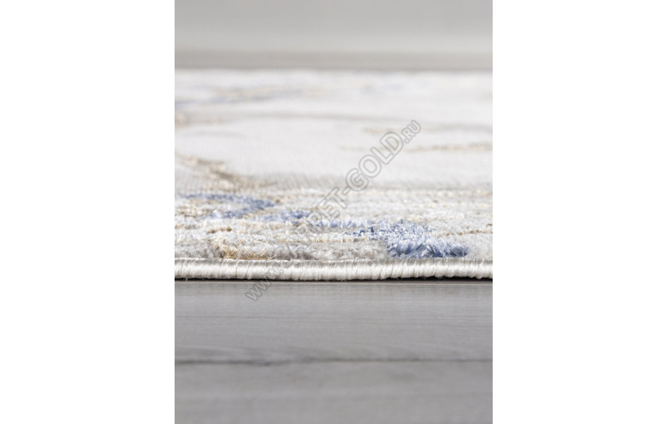 Ковер 27243A - GRY / BLUE - Прямоугольник - коллекция MOSSO