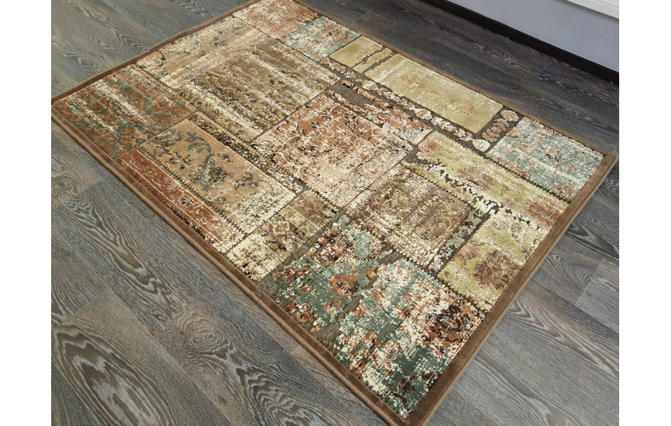 Бельгийский ковер в стиле пэчворк Genova 38405 7292 71