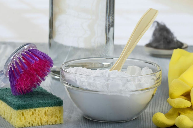 сода для очистки ковра от собачьей мочи